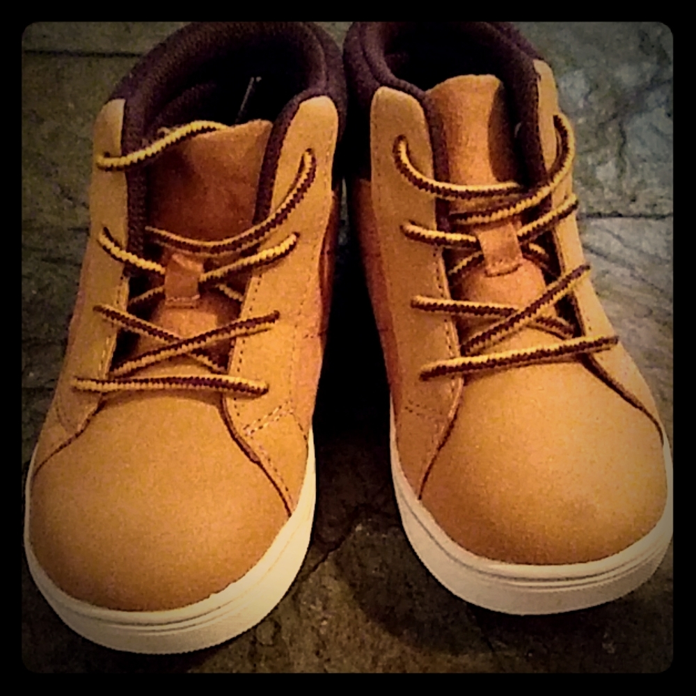 Carter's Tan toddler boots Size 10